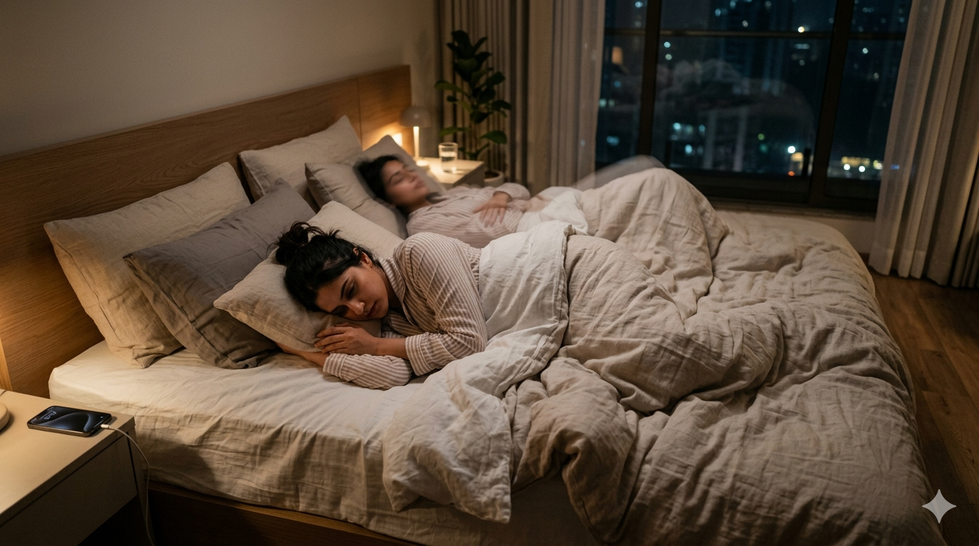 poor sleep quality restless night tossing turning mattress discomfort